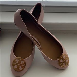 Tory Burch lLight Pink Flats🌸🌸Price drop👇❗️⬇️
